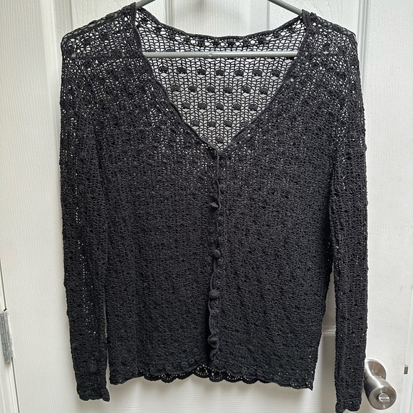 Vintage Crochet Cardigan - Picture 1 of 3